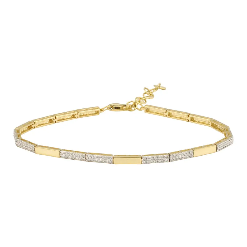 KELSEY BAR STATIONED BRACELET