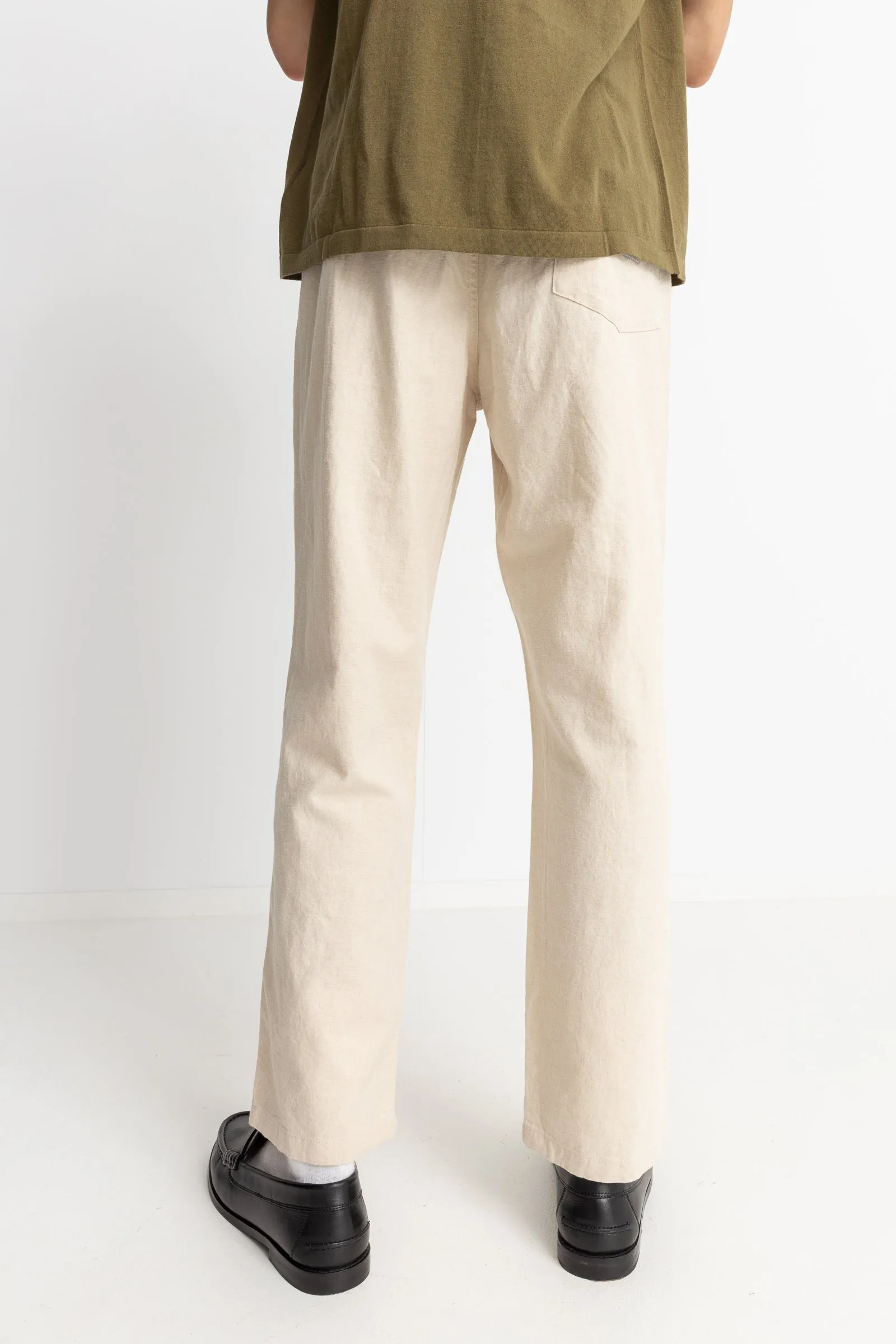 Linen Jam Pant Bone