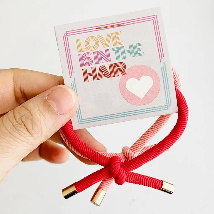 Love is in the Hair Hair Tie