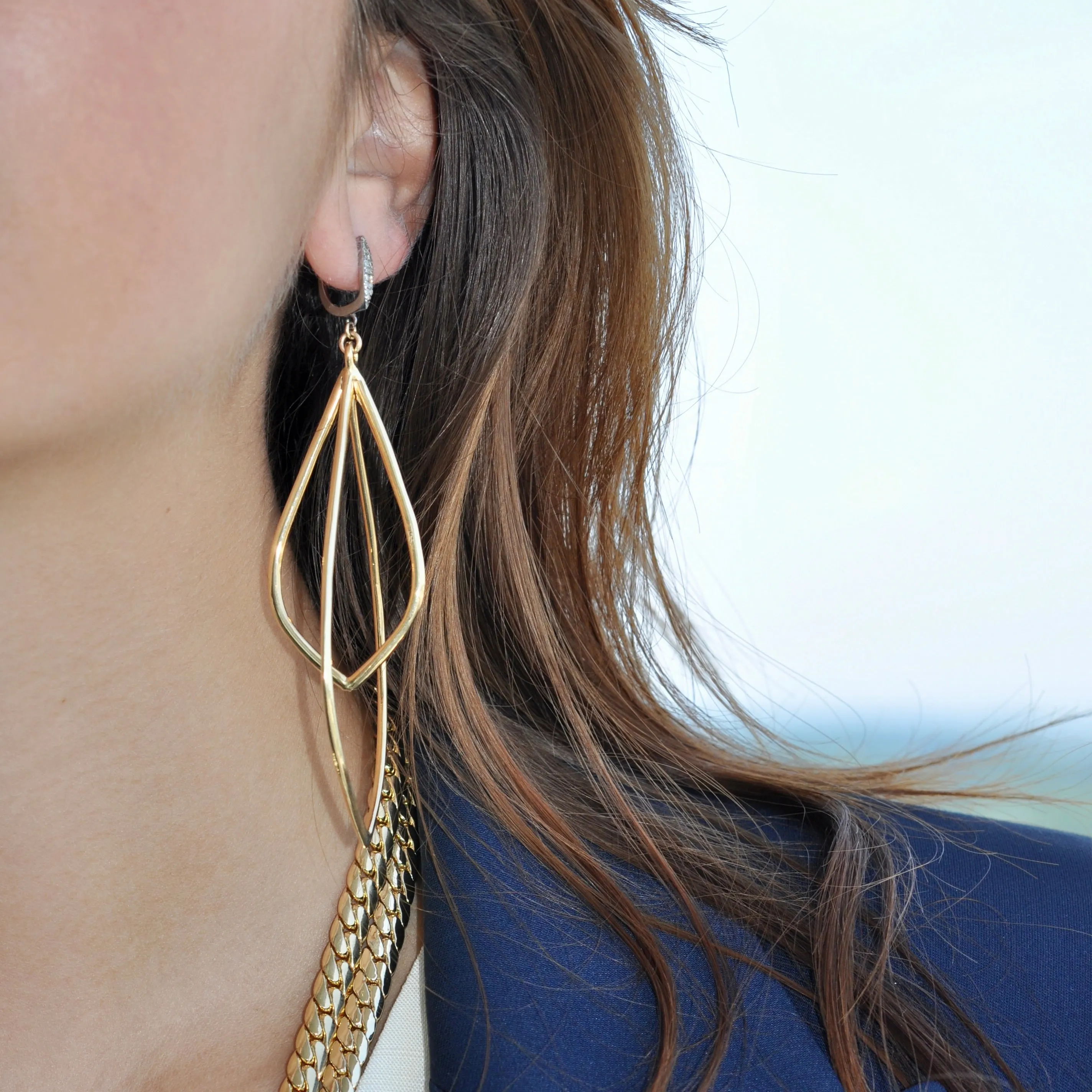 MARLEY STATEMENT DROP EARRINGS