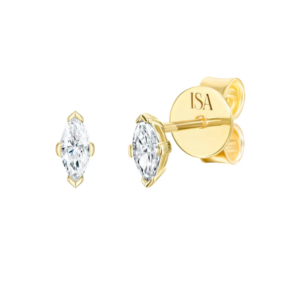 MARQUIS DIAMOND STUDS