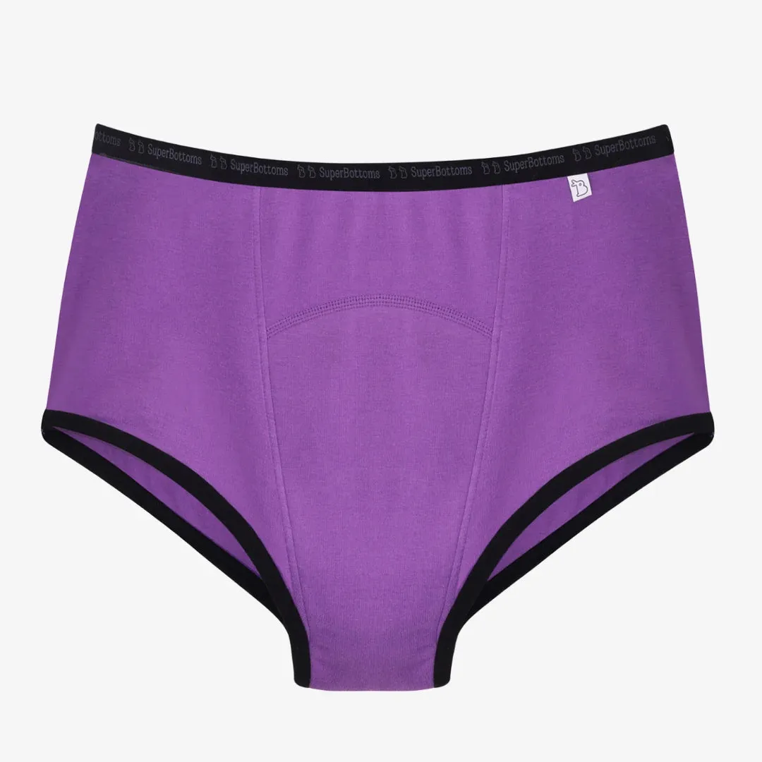 MaxAbsorb Period Underwear Pack of 3 - (2 Lilac and 1 Pink)