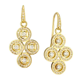 Mogul Diamond Circle Earrings