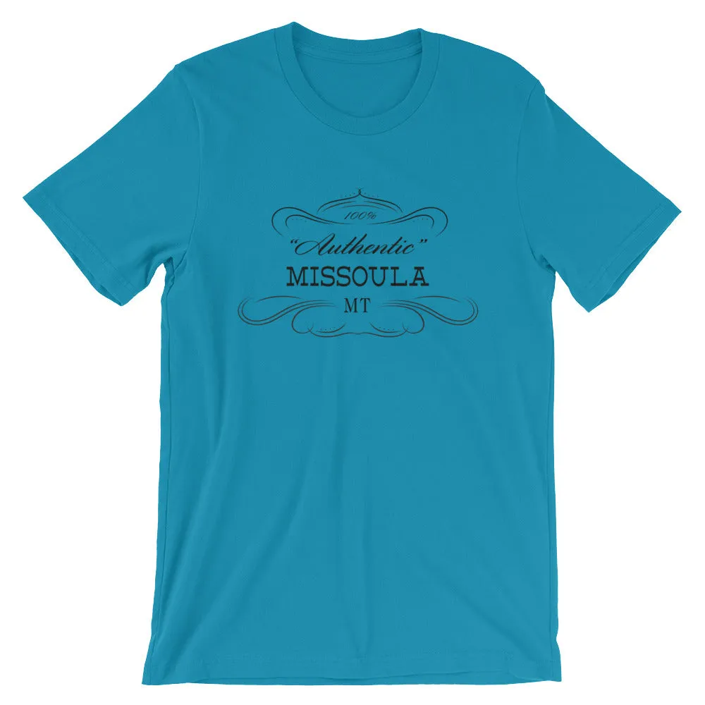 Montana - Missoula MT - Short-Sleeve Unisex T-Shirt - Authentic