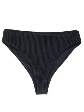 NARY bottoms - Ribbed Black