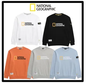 NATIONAL GEOGRAPHIC  |Street Style Logo Sweatshirts