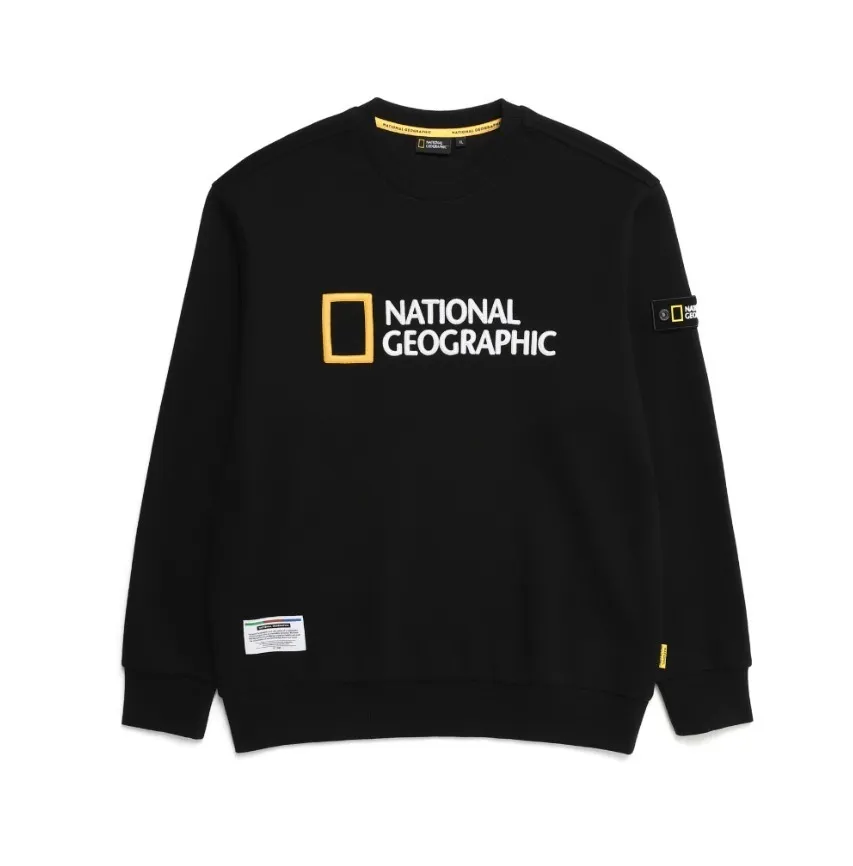 NATIONAL GEOGRAPHIC  |Street Style Logo Sweatshirts