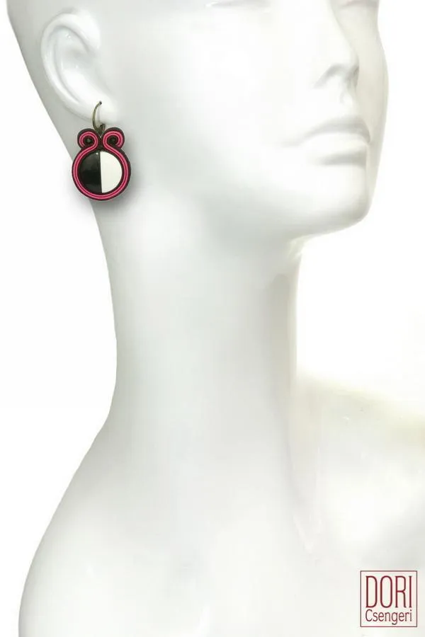 Nora Two-Color Everyday Earrings