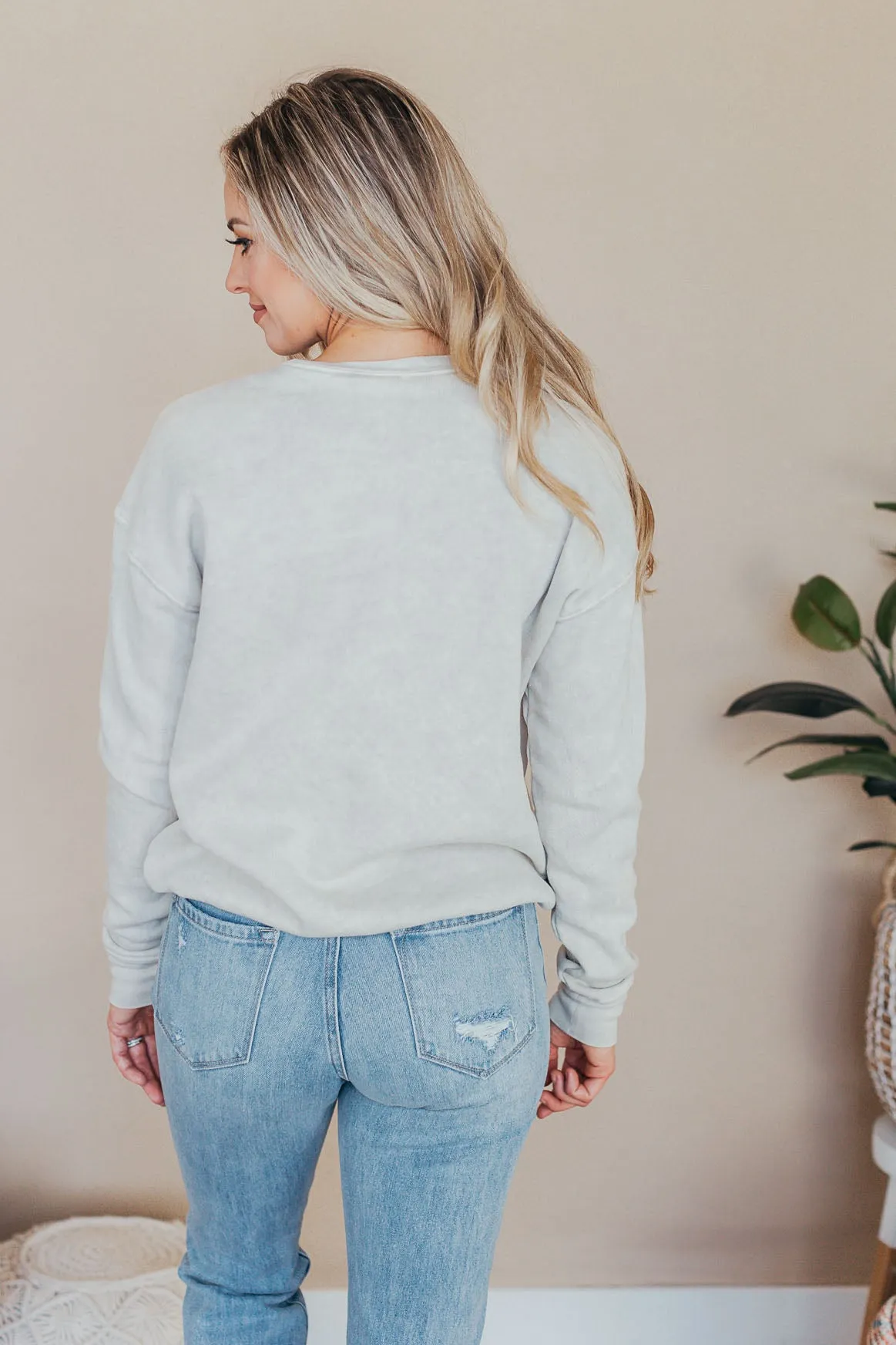 Oat Collective | Rose' In The USA Mineral Graphic Sweatshirt