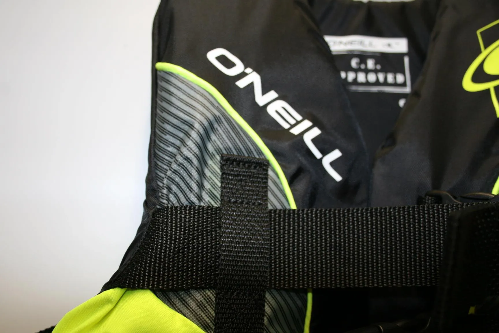 O'Neill Superlite 50N CE Vest Buoyancy Aid Black Lime