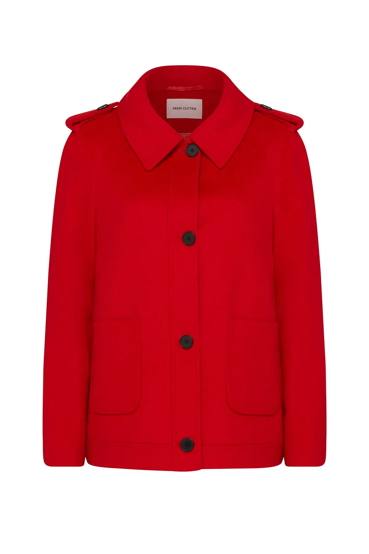 Patricia Pea Coat - Red