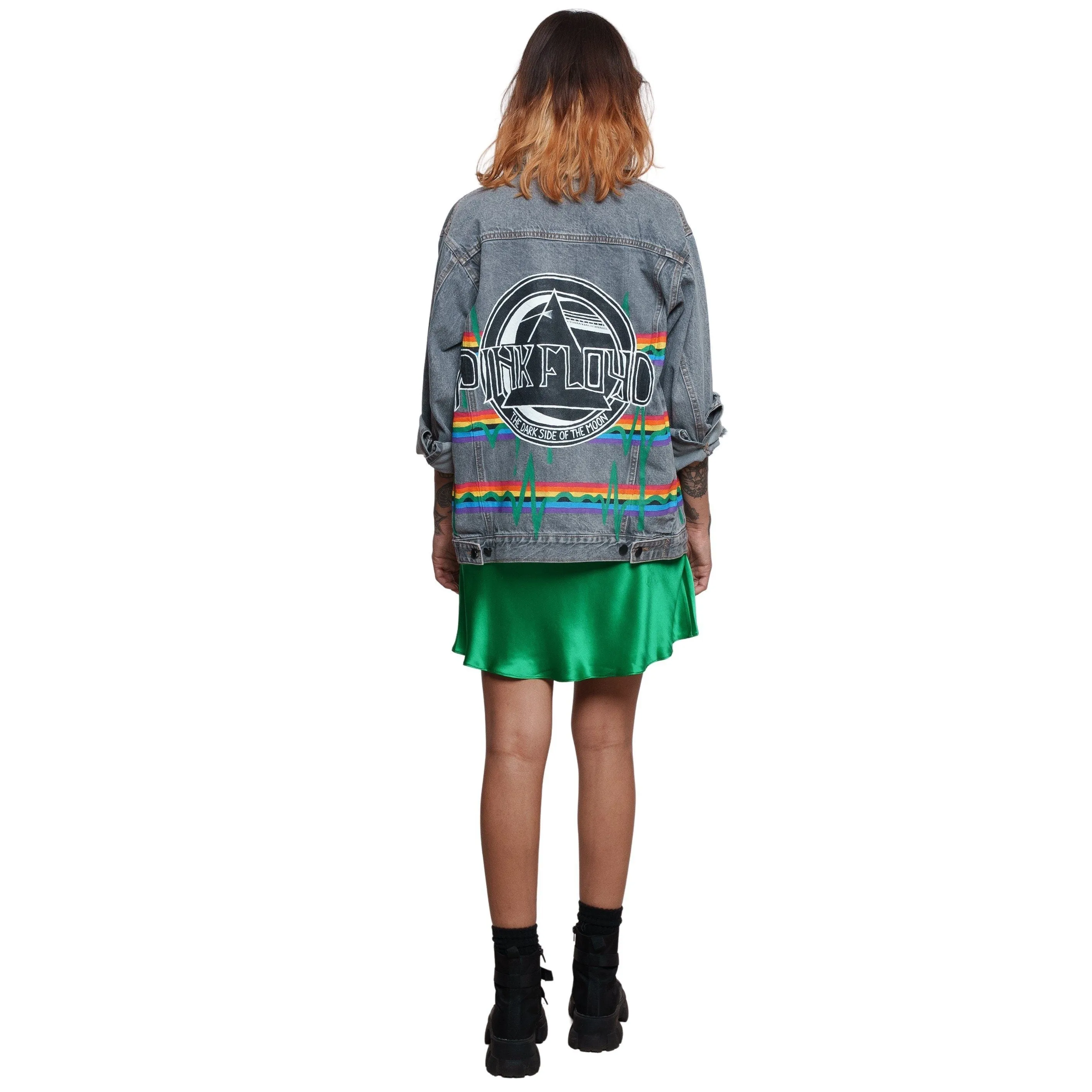 'PINK FLOYD' DENIM JACKET - Women