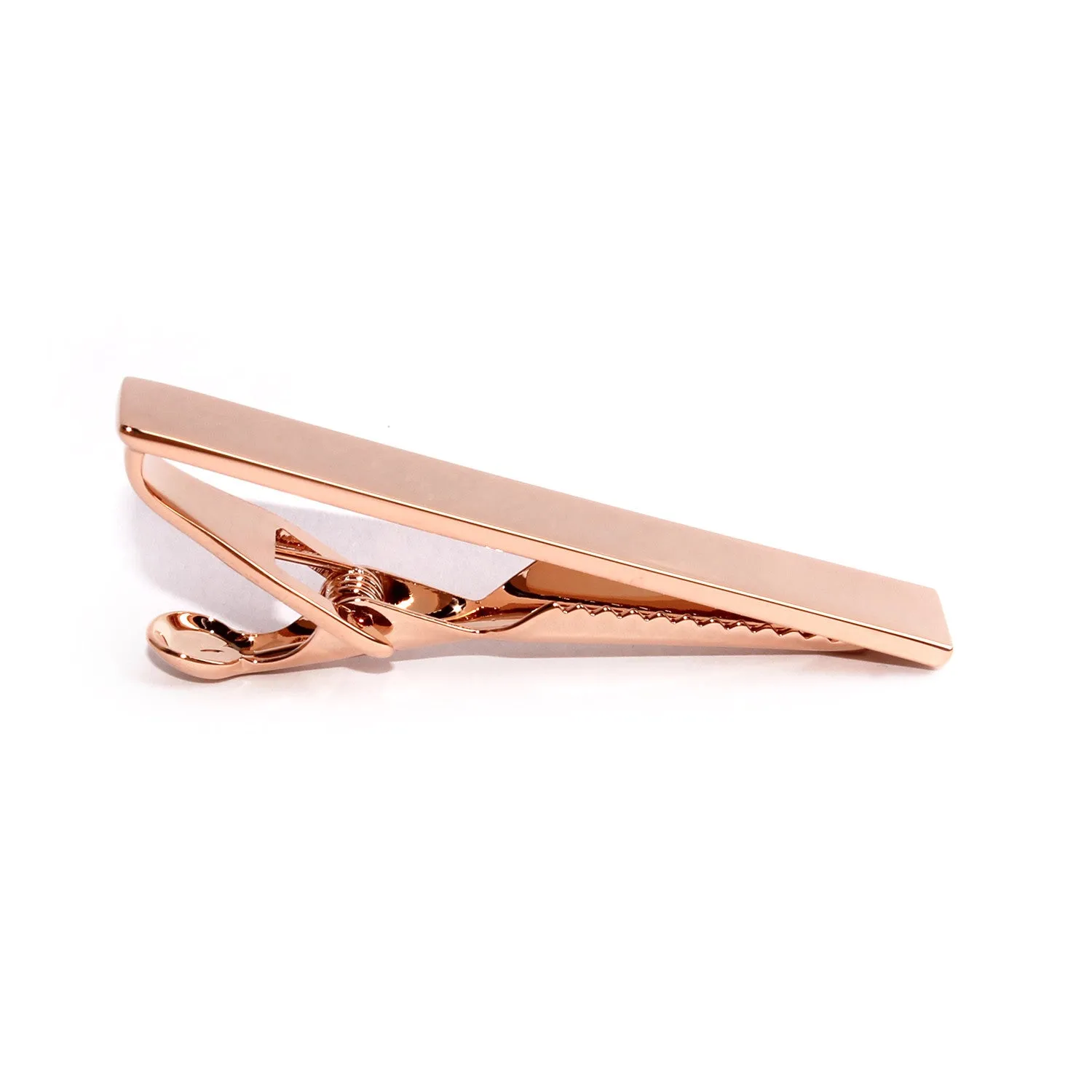 Shining Rose Gold Tie Bar