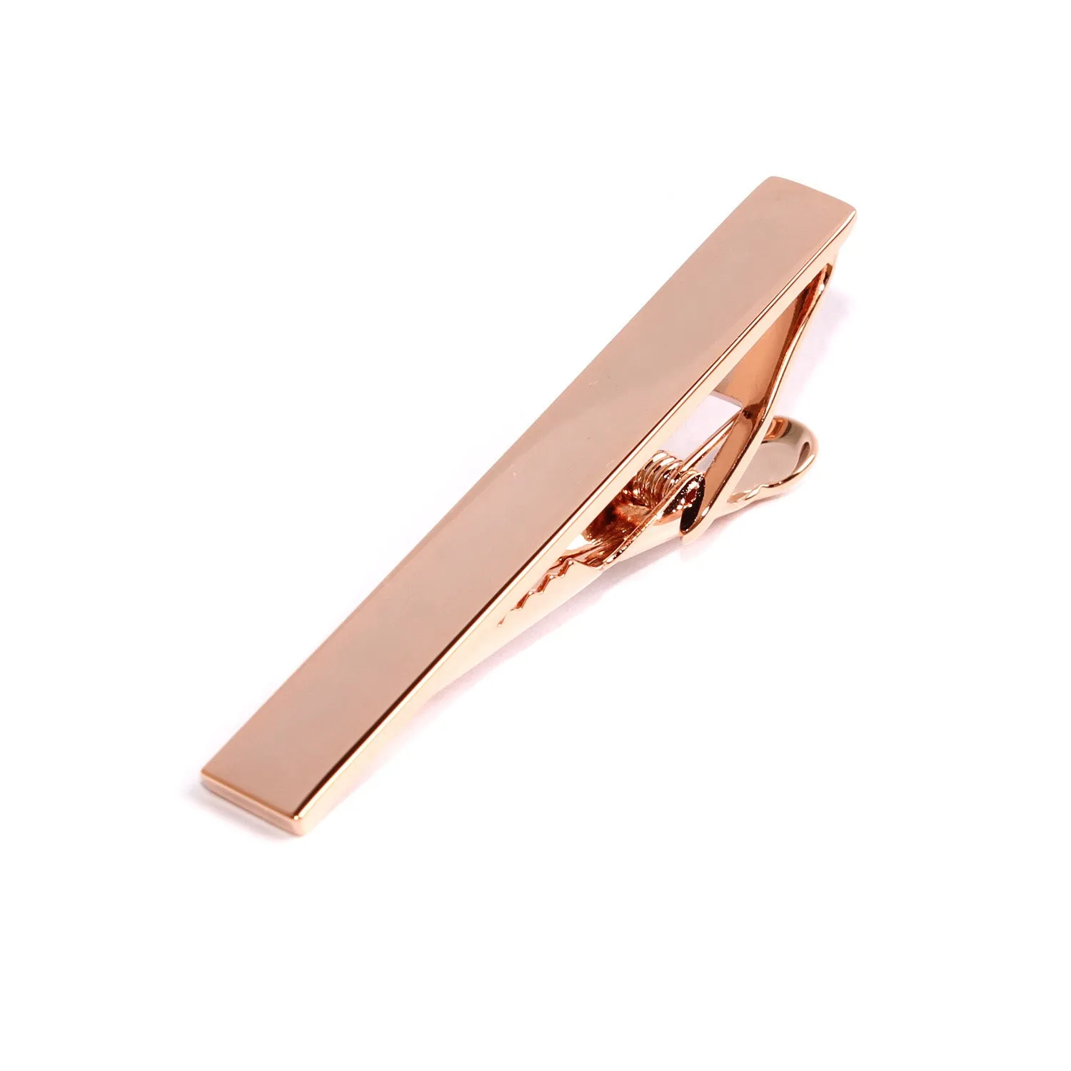 Shining Rose Gold Tie Bar