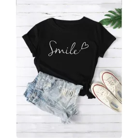 Smile Printed T-Shirt