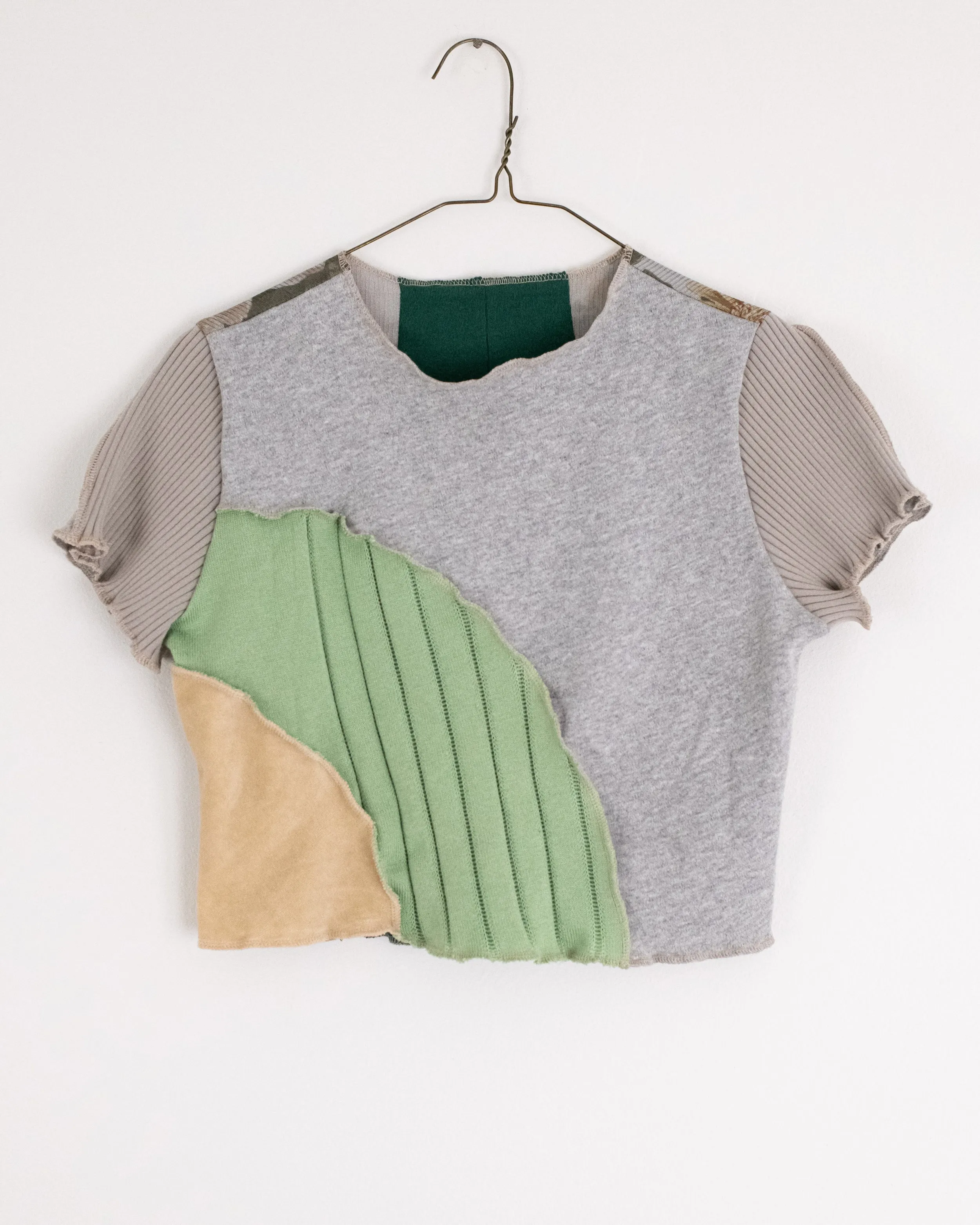 Soft Girl Patchwork Top No.8