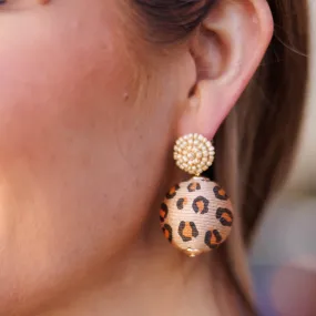 Spot in Fashion Earrings, Brown