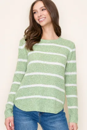 Staccato Meadows Striped Top