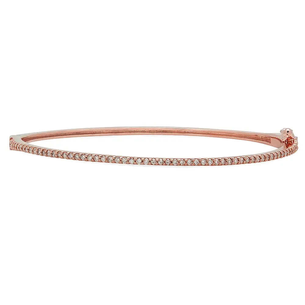 Stackable Diamond Bangle