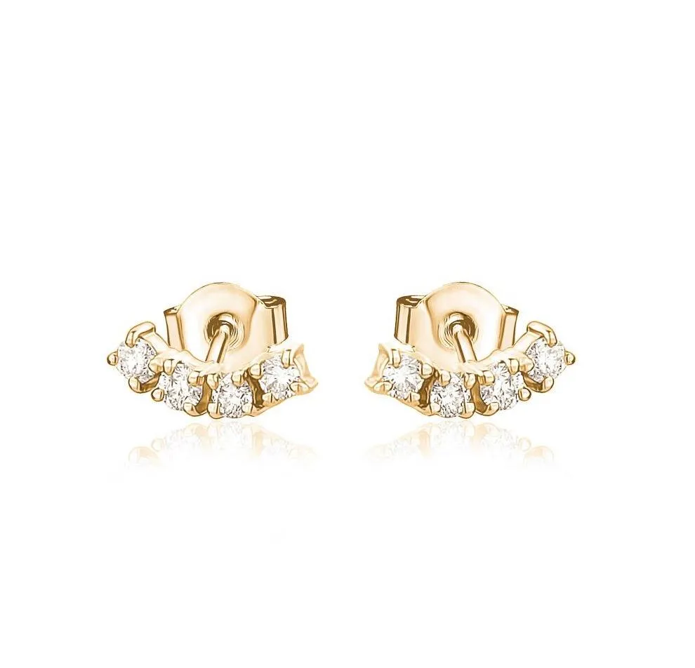 Steps Diamond Earrings(0.20Ctw)