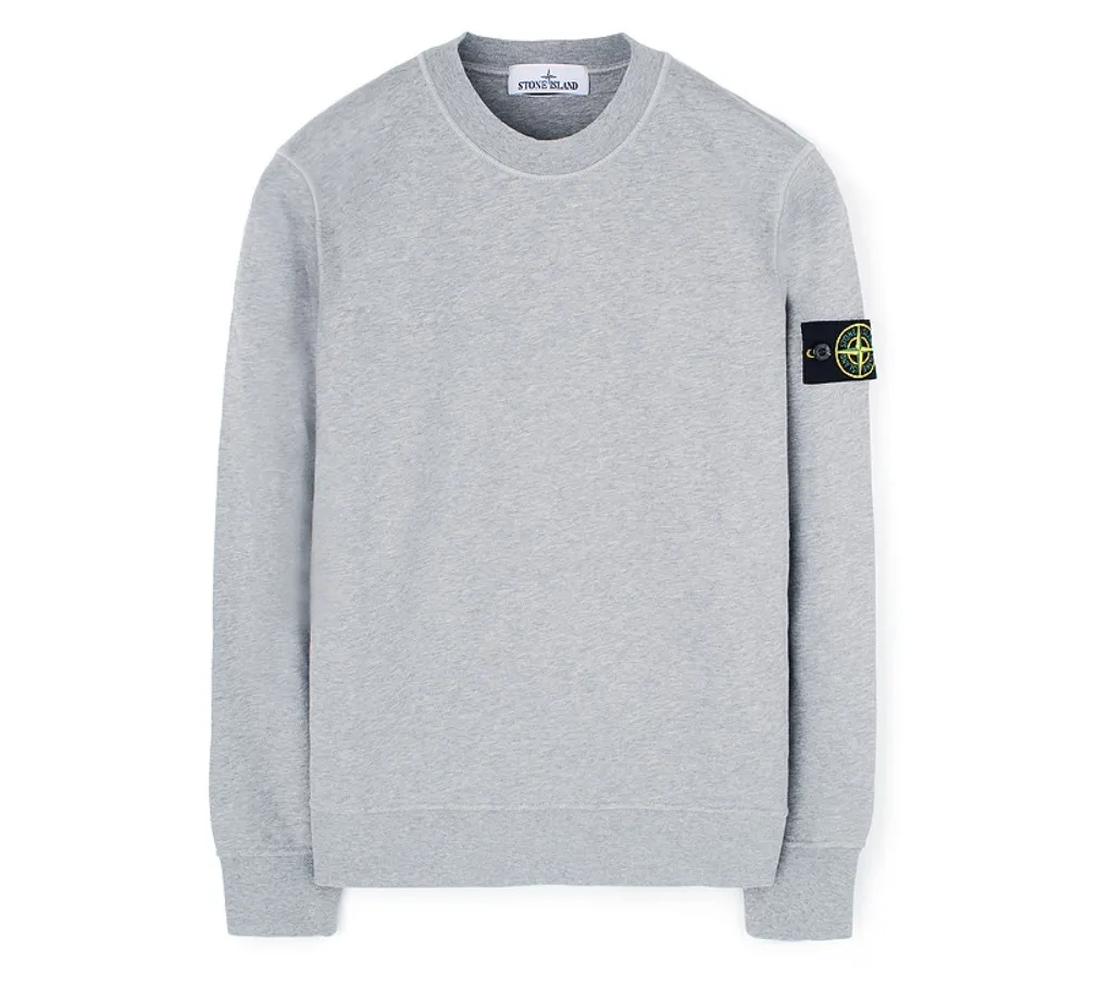 STONE ISLAND  |Unisex Street Style Logo Sweatshirts