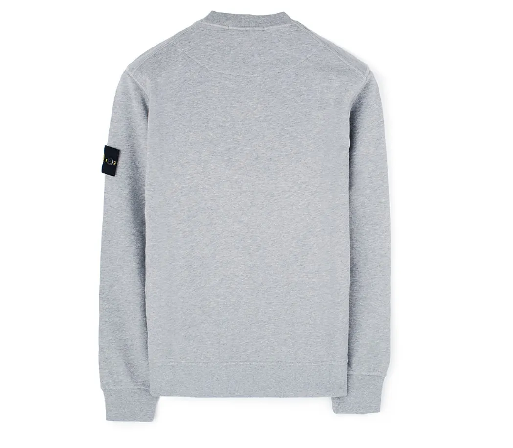 STONE ISLAND  |Unisex Street Style Logo Sweatshirts