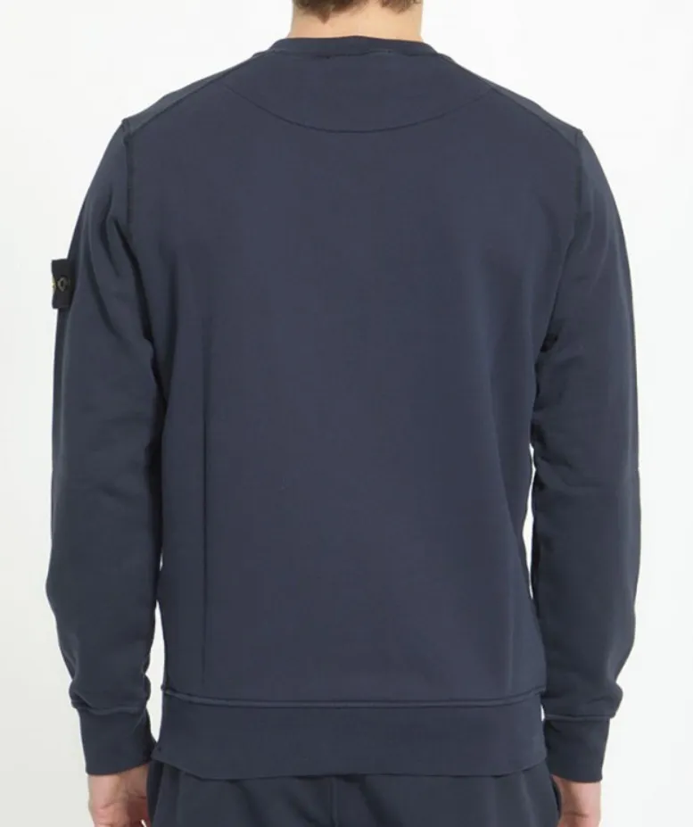 STONE ISLAND  |Unisex Street Style Logo Sweatshirts