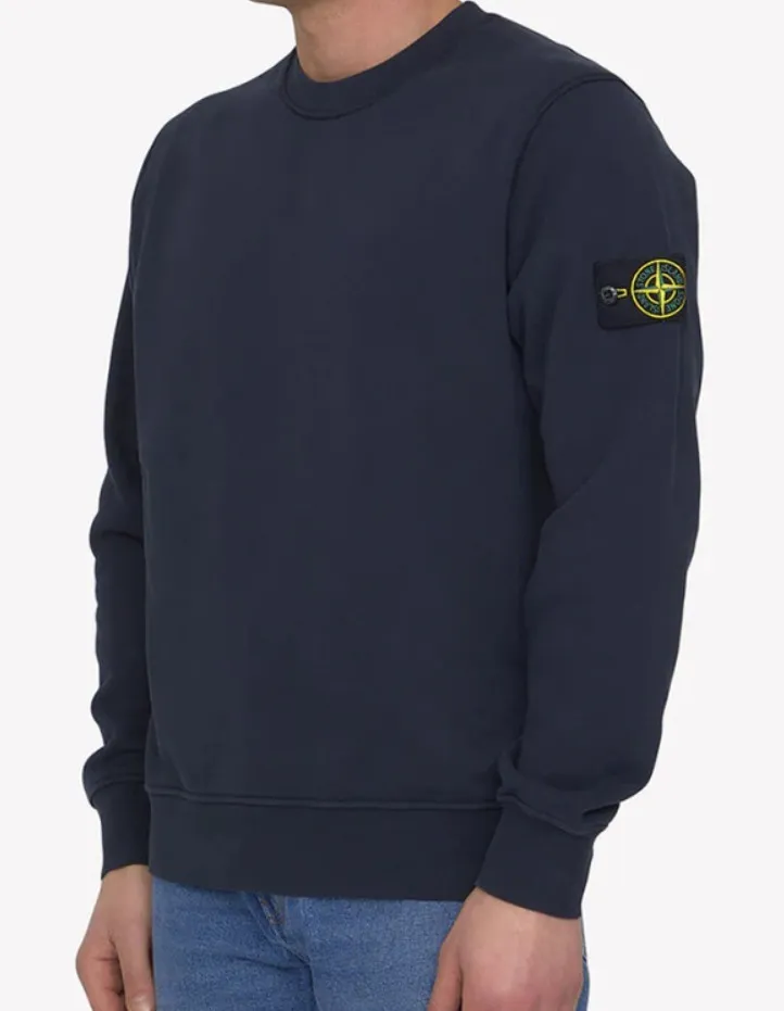 STONE ISLAND  |Unisex Street Style Logo Sweatshirts