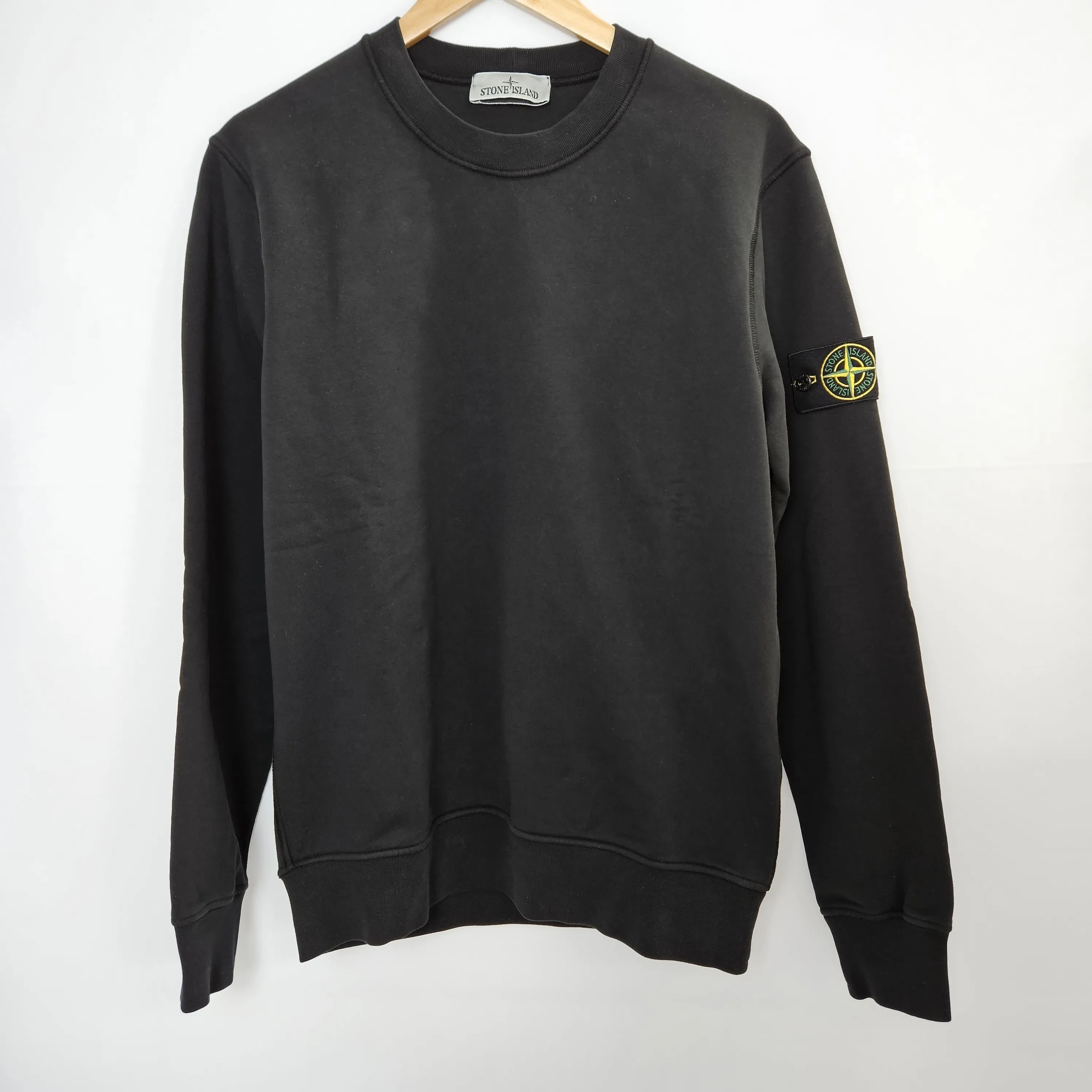 STONE ISLAND  |Unisex Street Style Logo Sweatshirts