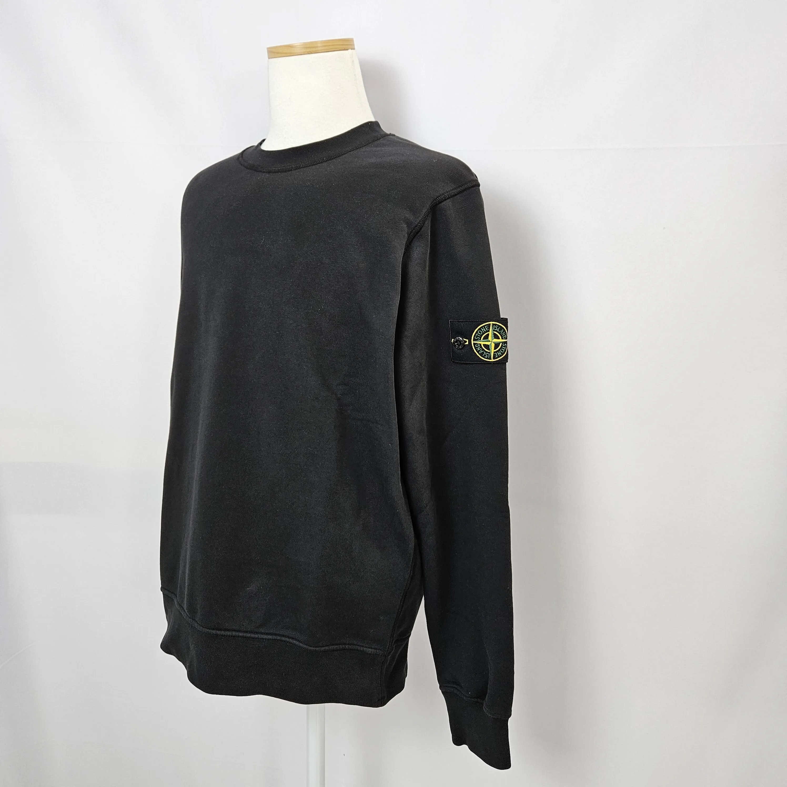 STONE ISLAND  |Unisex Street Style Logo Sweatshirts