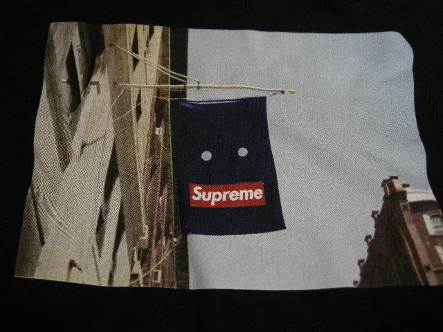 Supreme  |19AW◆ Size M ◆ Supreme Banner Tee Short Sleeve T-shirt Black