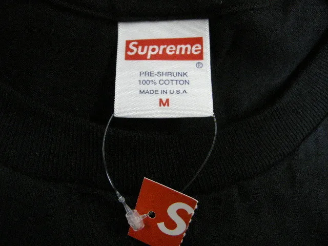 Supreme  |19AW◆ Size M ◆ Supreme Banner Tee Short Sleeve T-shirt Black