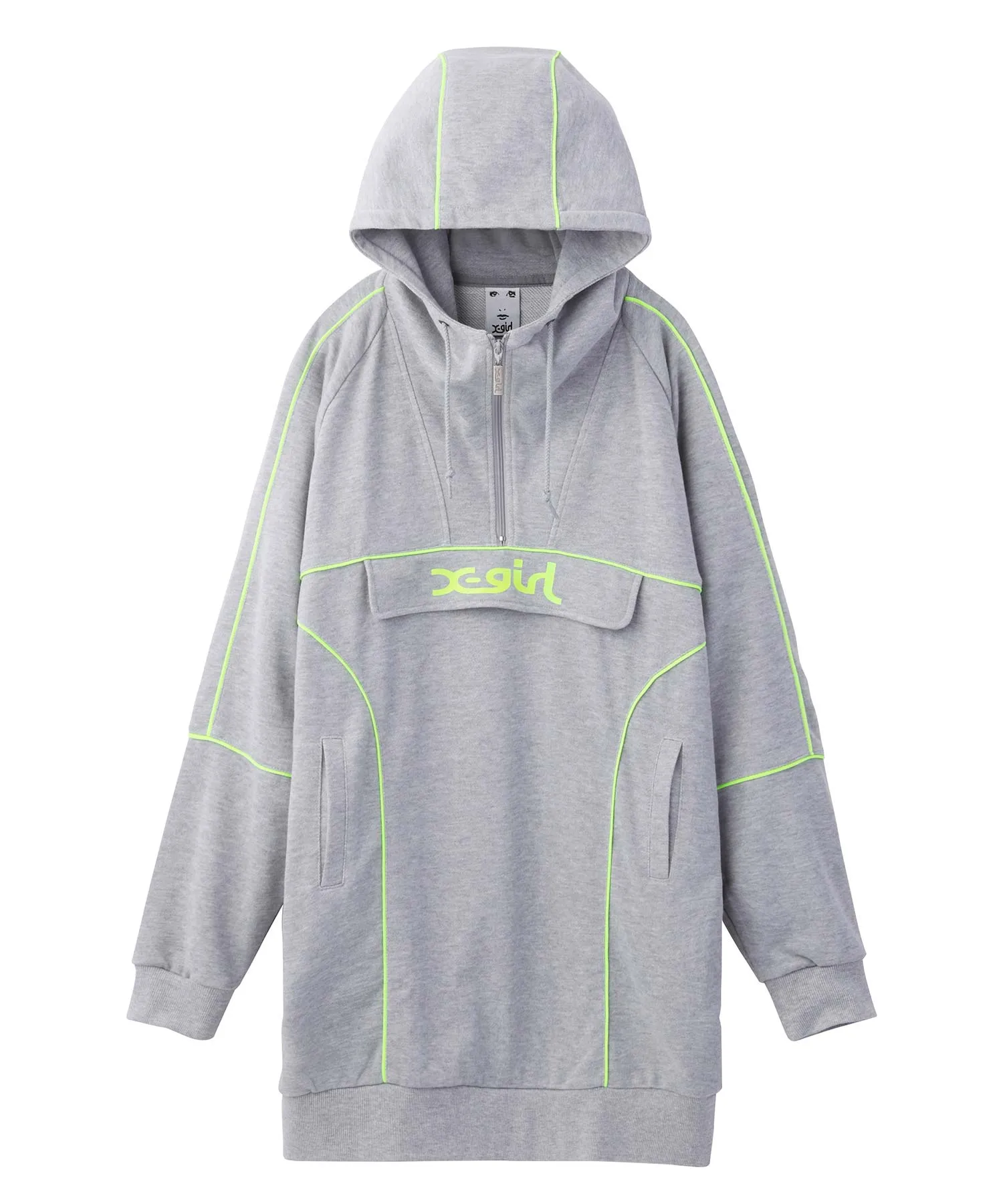 SWEAT ANORAK DRESS