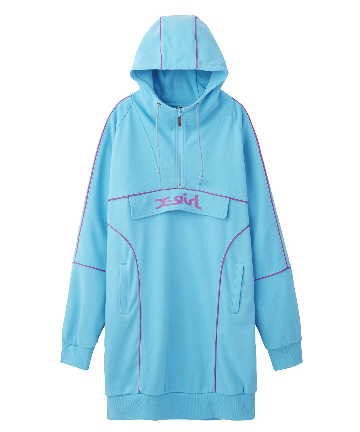 SWEAT ANORAK DRESS