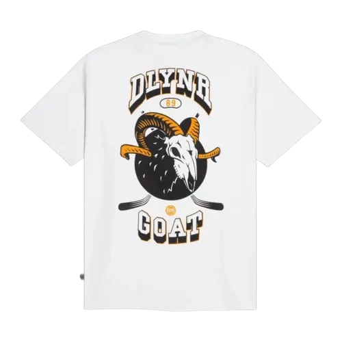 T-Shirt Logo GOAT Skull Tee White