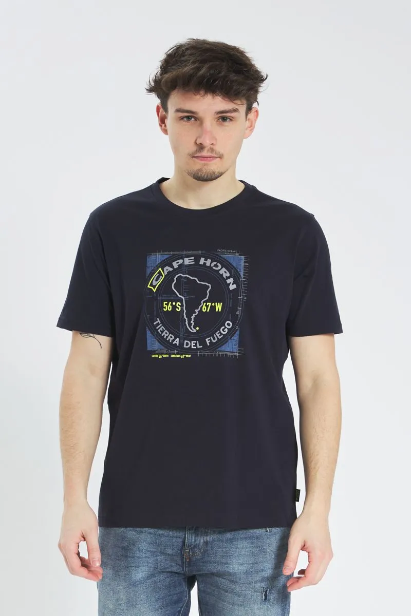 Tshirt Uomo Blu