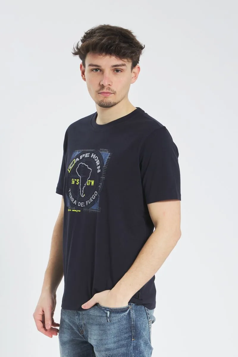 Tshirt Uomo Blu