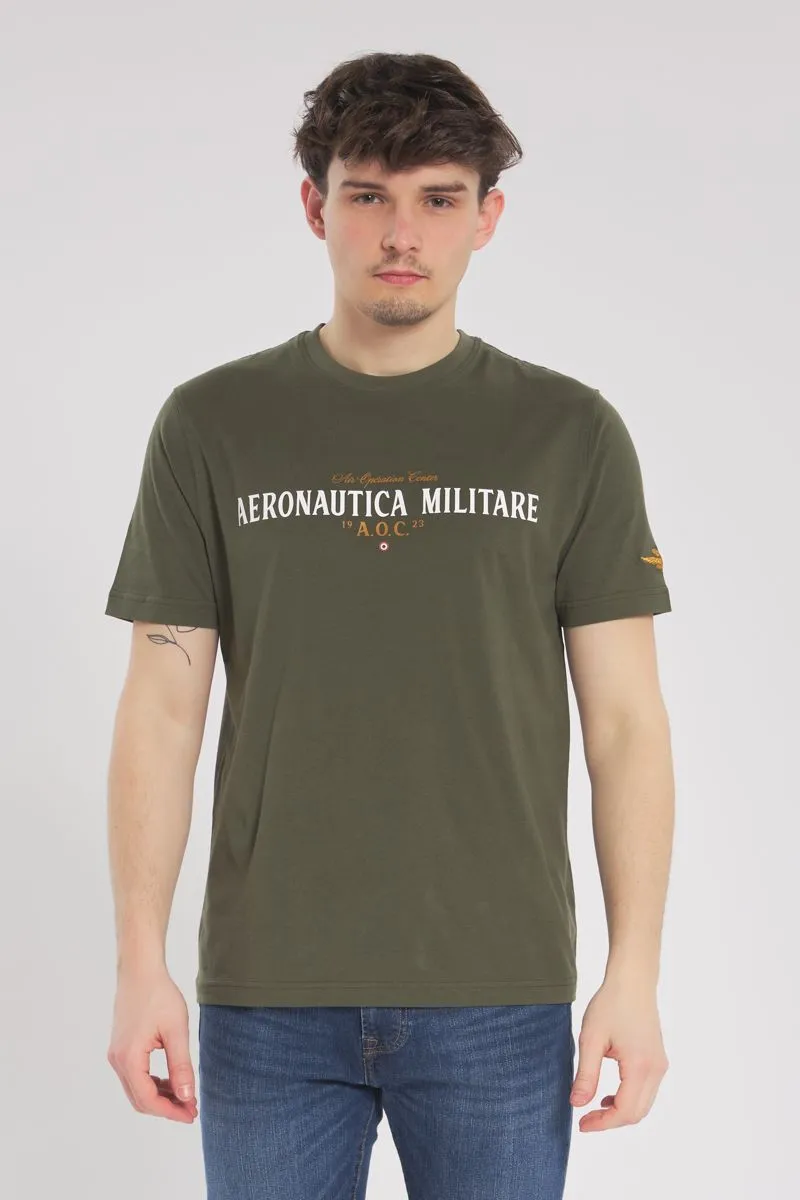 Tshirt Uomo Verde oliva