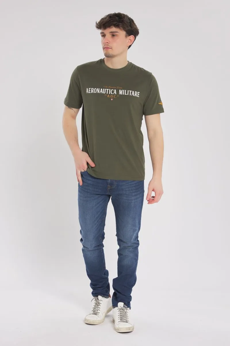 Tshirt Uomo Verde oliva