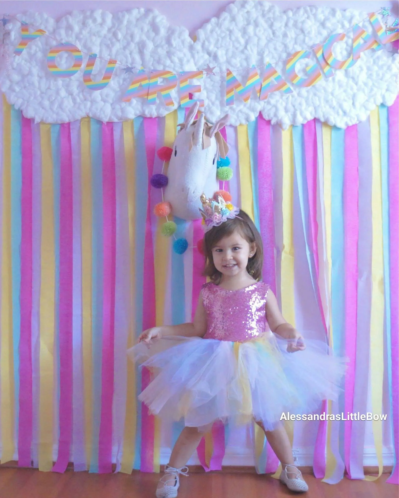 Unicorn Princess couture dress