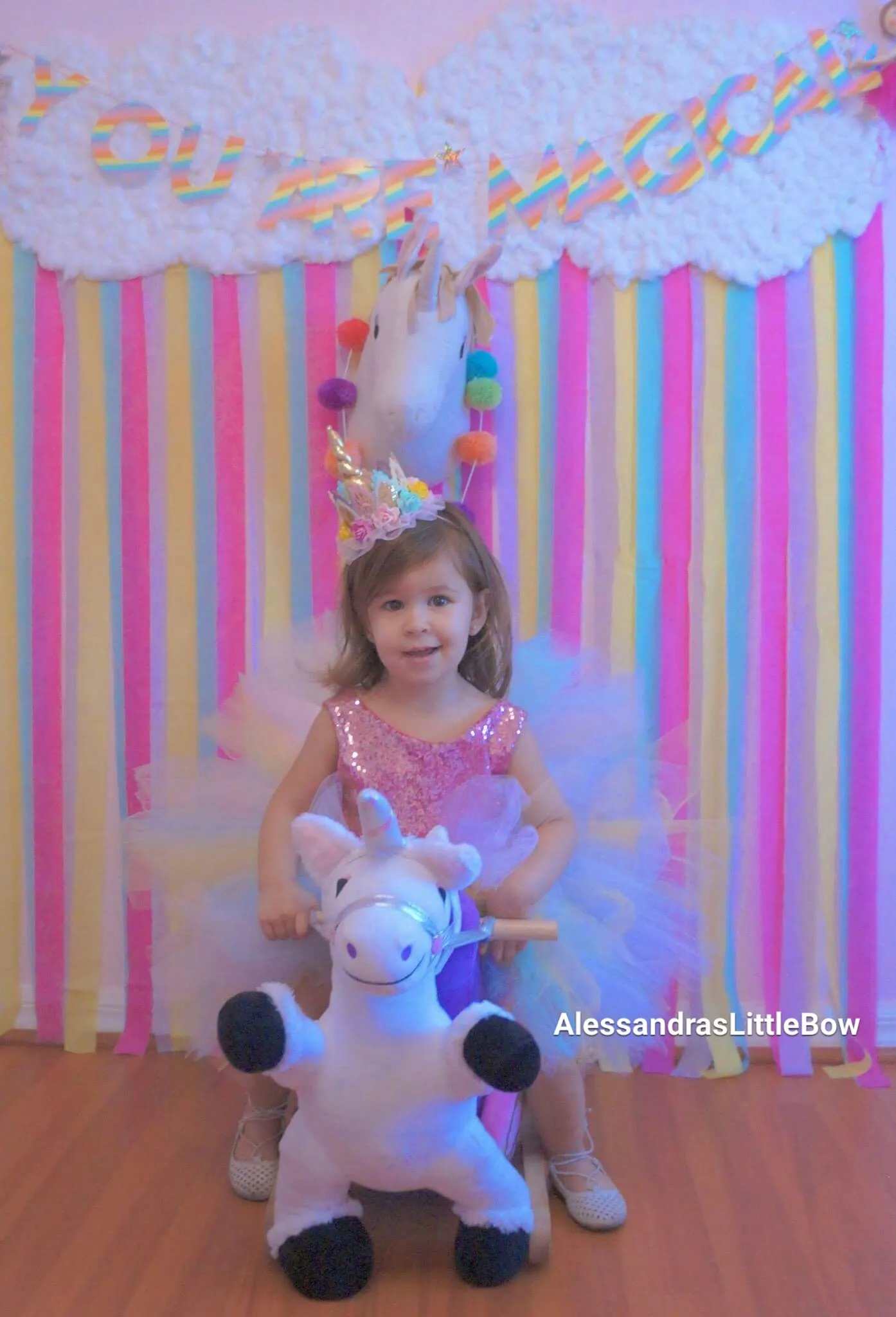 Unicorn Princess couture dress