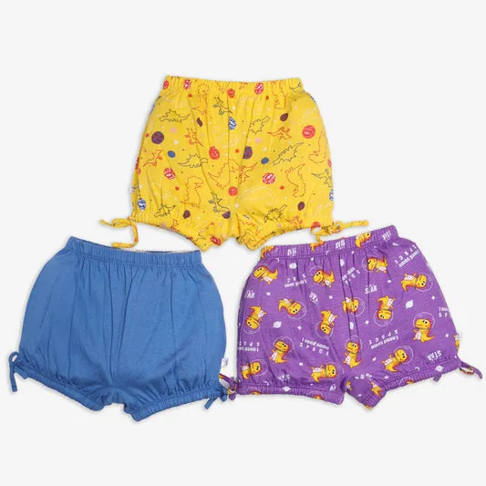 Unisex Toddler Bloomer -9 Pack (Paws Only - Finding Dino 2.0 - Unicorn Dreams)