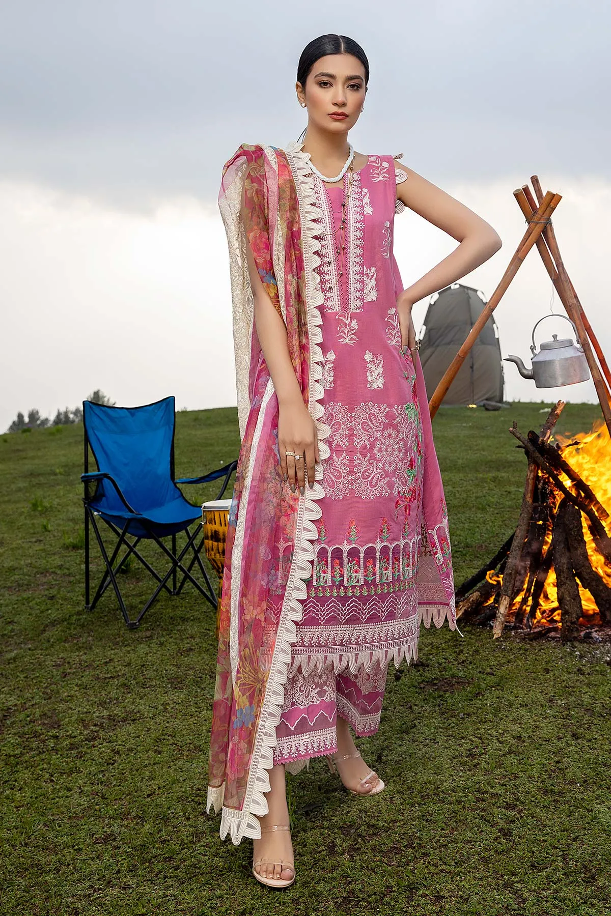 Unstitched Eid Collection - ED-17