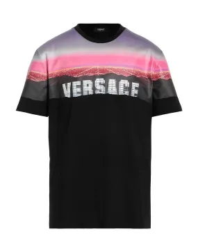 VERSACE  |Short Sleeves Logo Luxury T-Shirts