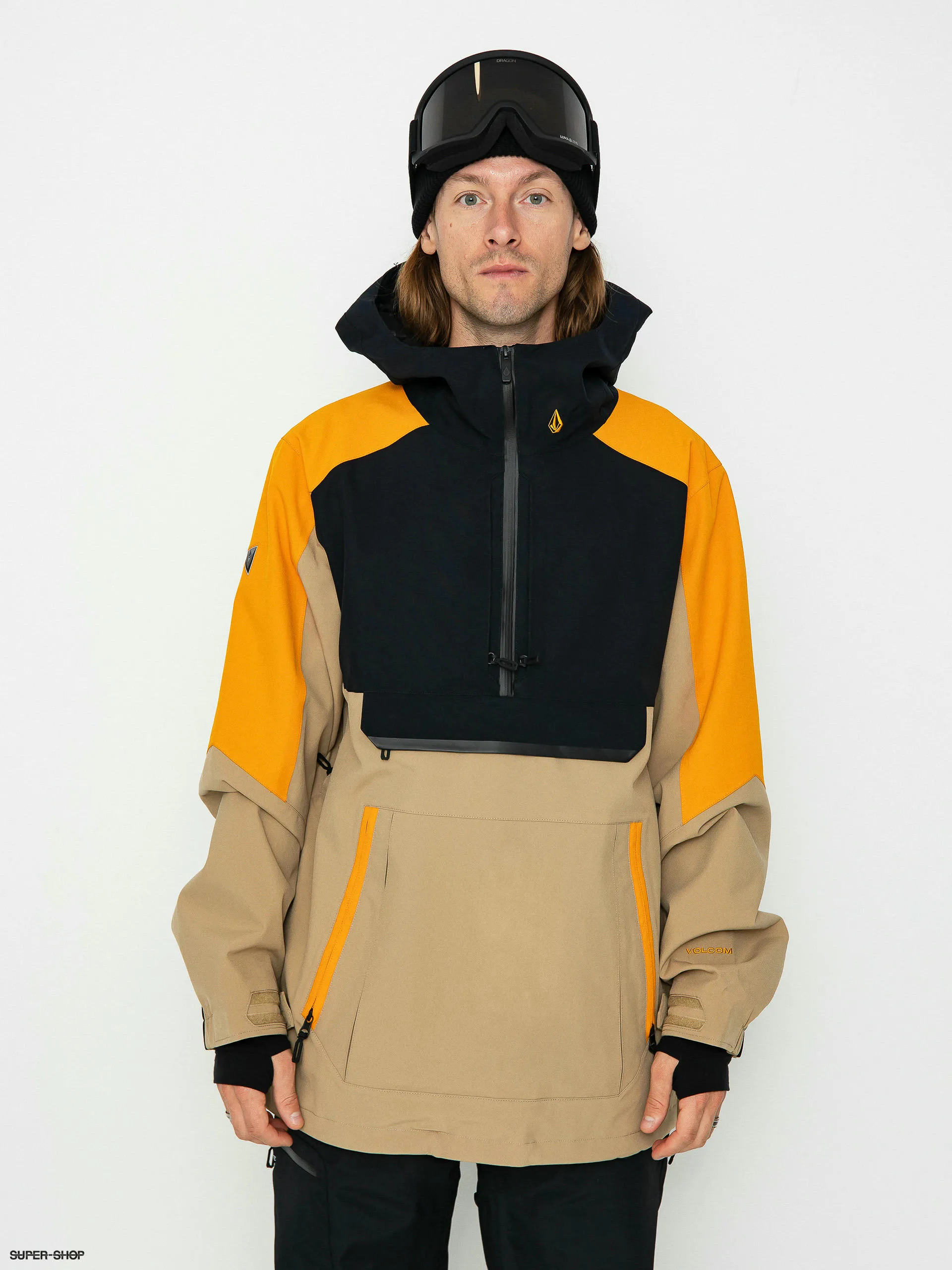 Volcom Brighton Pullover Snowboard jacket (gold)