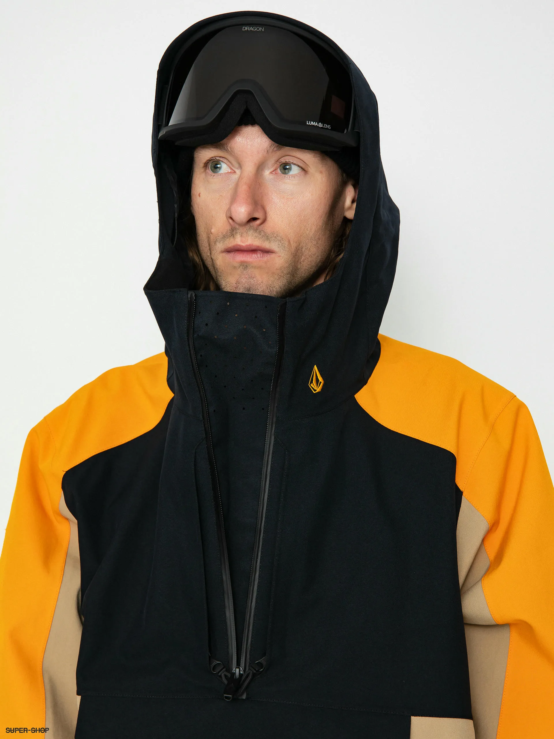 Volcom Brighton Pullover Snowboard jacket (gold)