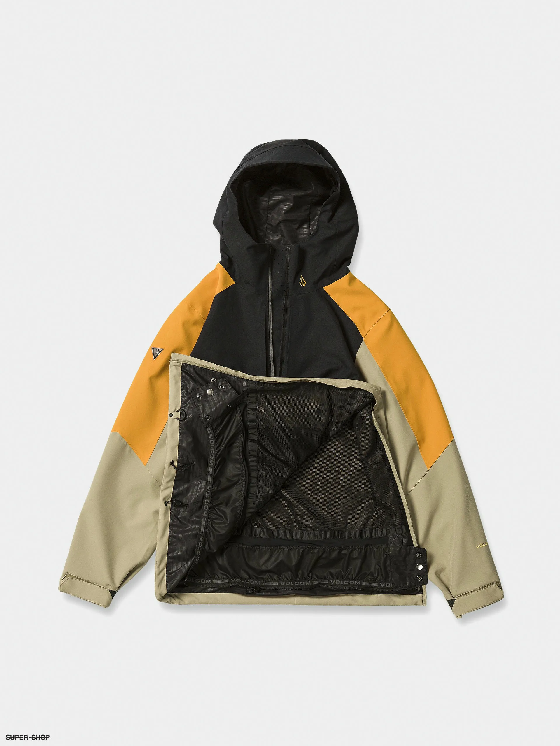 Volcom Brighton Pullover Snowboard jacket (gold)