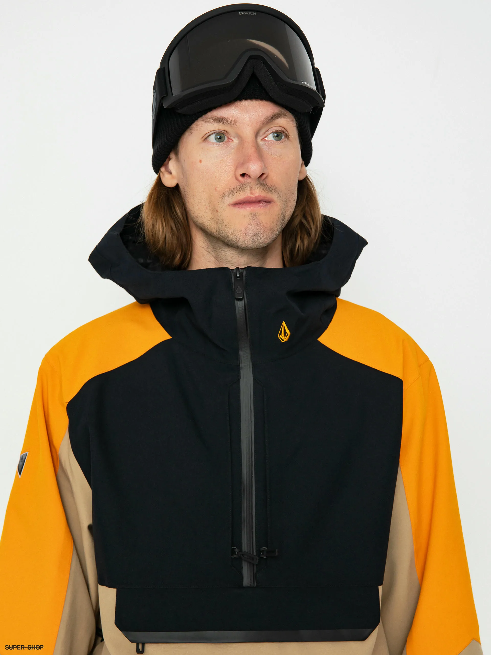 Volcom Brighton Pullover Snowboard jacket (gold)