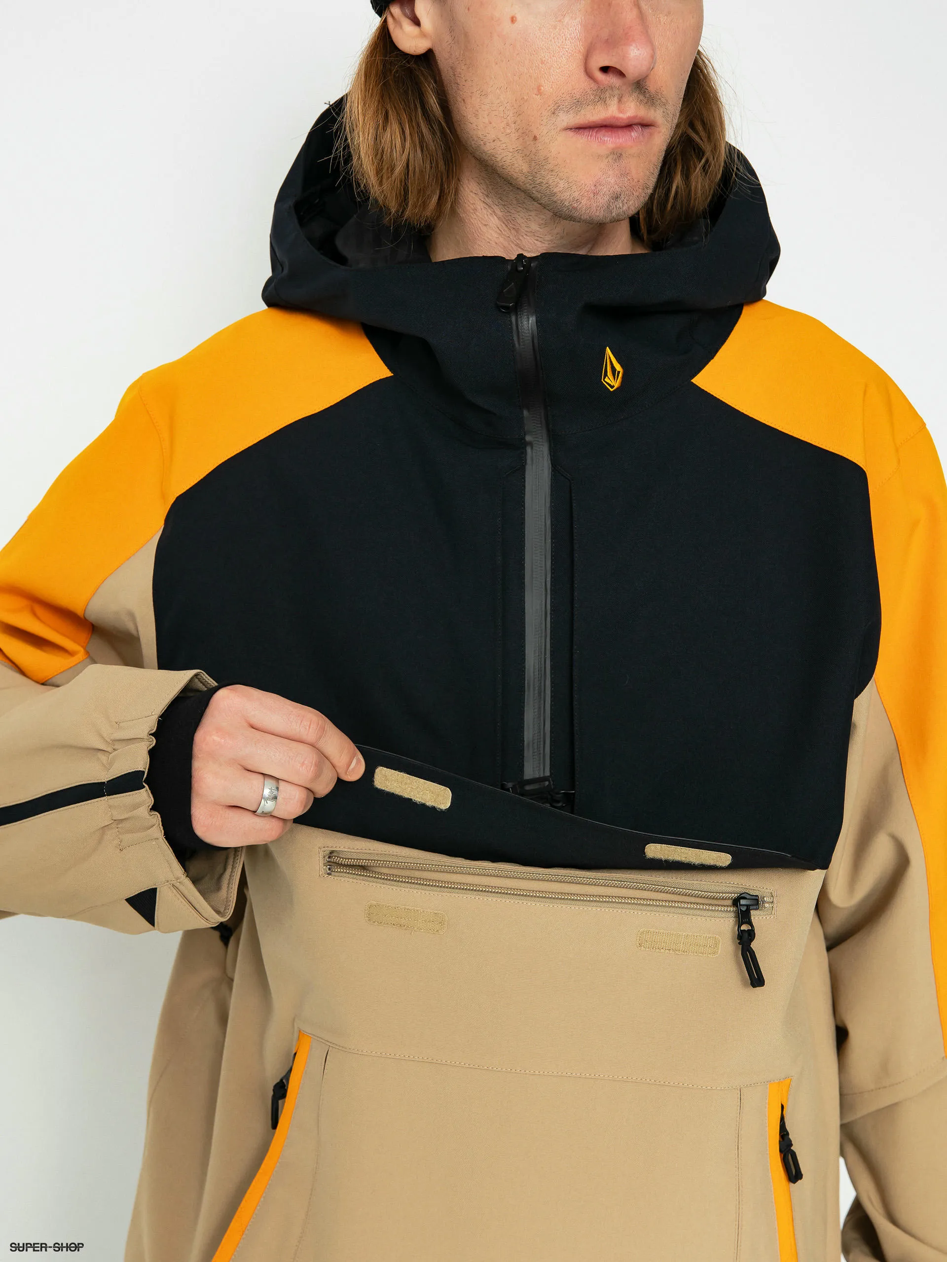 Volcom Brighton Pullover Snowboard jacket (gold)