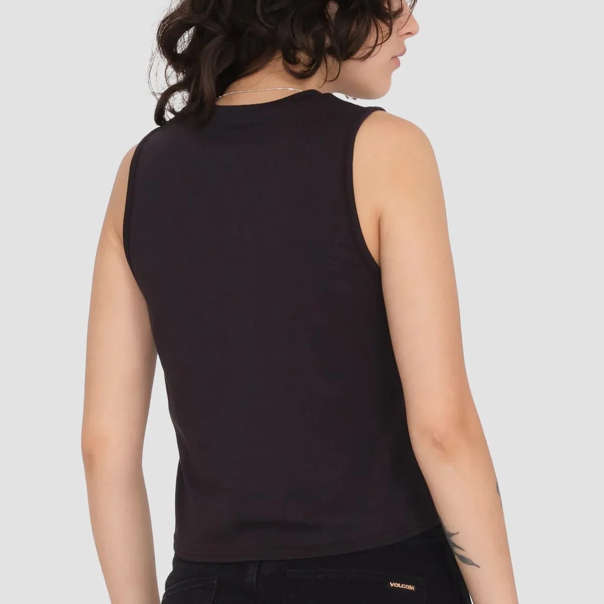 Volcom Nusun Tank Vests Black - Womens